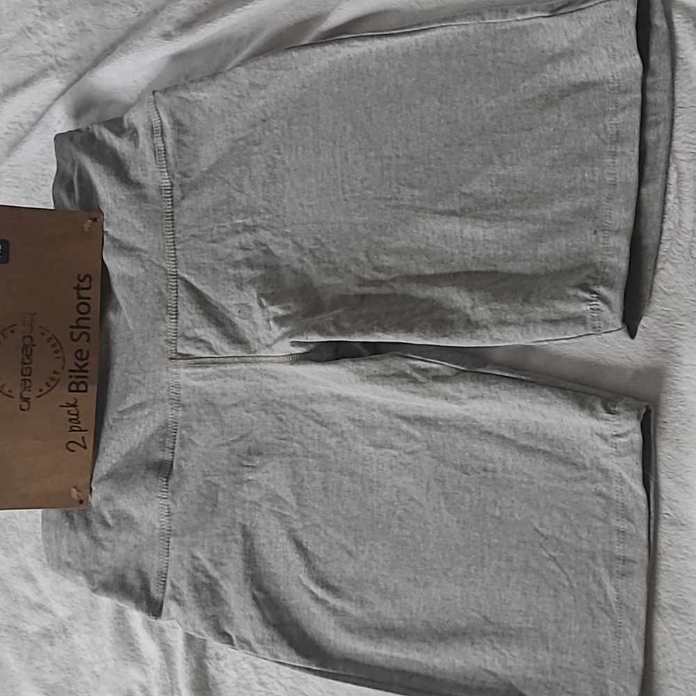 Grey Bike Shorts - Picture 3 of 4